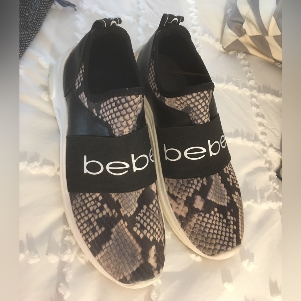 Bebe Snakeskin Shoes